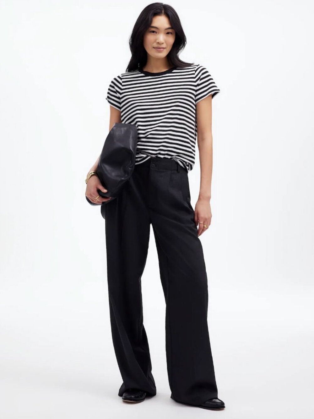 Madewell Northside Vintage Tee in Stripe - Picture 2 of 11